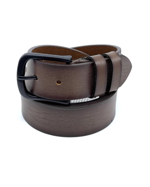 Ανδρική Δερμάτινη Ζώνη Legend L-101 BROWN