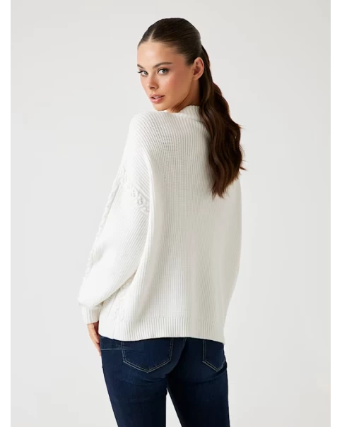 Γυναικεία Πλεκτή Μπλούζα Guess W5BR53Z2ZK2 ΠΛΕΚΤΑ Γυναικεία Πλεκτή Μπλούζα Guess W5BR53Z2ZK2 ΠΛΕΚΤΑ