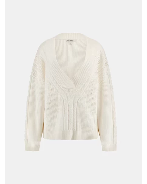 Γυναικεία Πλεκτή Μπλούζα Guess W5BR53Z2ZK2 ΠΛΕΚΤΑ Γυναικεία Πλεκτή Μπλούζα Guess W5BR53Z2ZK2 ΠΛΕΚΤΑ