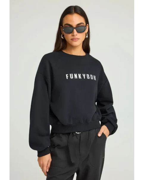 Γυναικείο Φούτερ Funky Buddha FBL012-114-06 Γυναικείο Φούτερ Funky Buddha FBL012-114-06