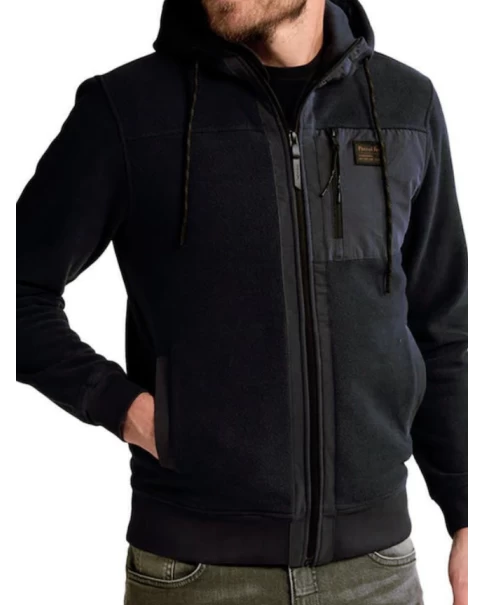 Ανδρική Ζακέτα Fleece Petrol M-3050-SWH338 ΖΑΚΕΤΕΣ