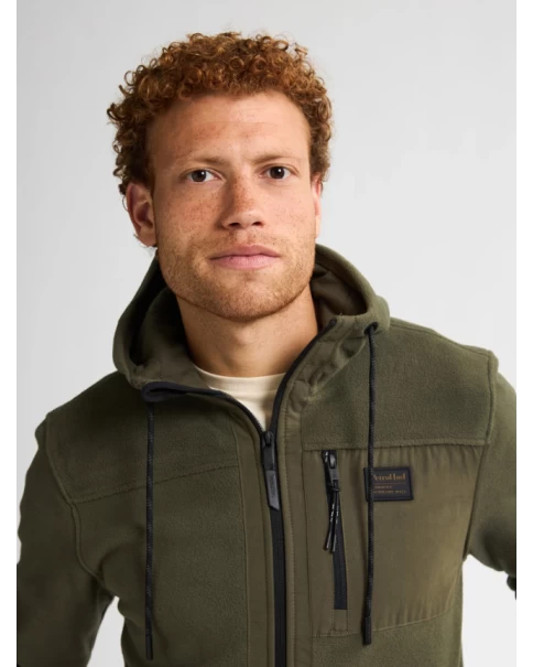 Ανδρική Ζακέτα Fleece Petrol M-3050-SWH338 ΖΑΚΕΤΕΣ