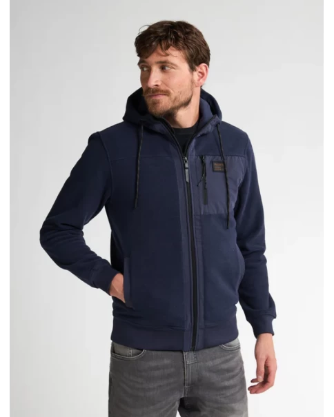 Ανδρική Ζακέτα Fleece Petrol M-3050-SWH338