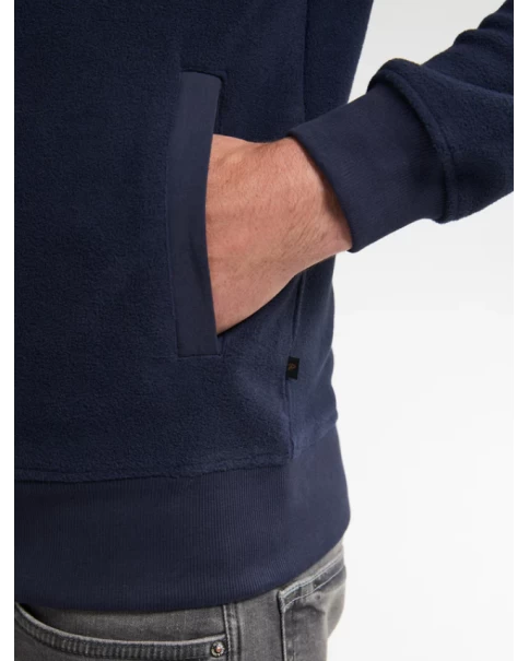 Ανδρική Ζακέτα Fleece Petrol M-3050-SWH338 ΖΑΚΕΤΕΣ