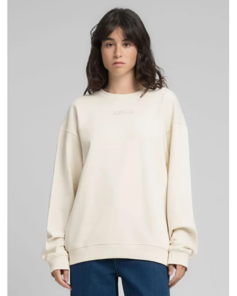 Γυναικείο Φούτερ Crewneck Replay W3456A 23802 300 Γυναικείο Φούτερ Crewneck Replay W3456A 23802 300