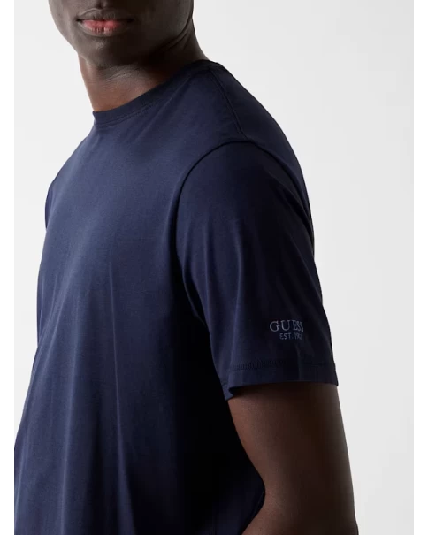 Ανδρικό T-shirt Modal Guess Arm Logo M6RI62JR06K