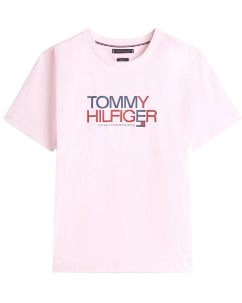 Ανδρικό T-Shirt Tommy Hilfiger MW0MW42369 Pink