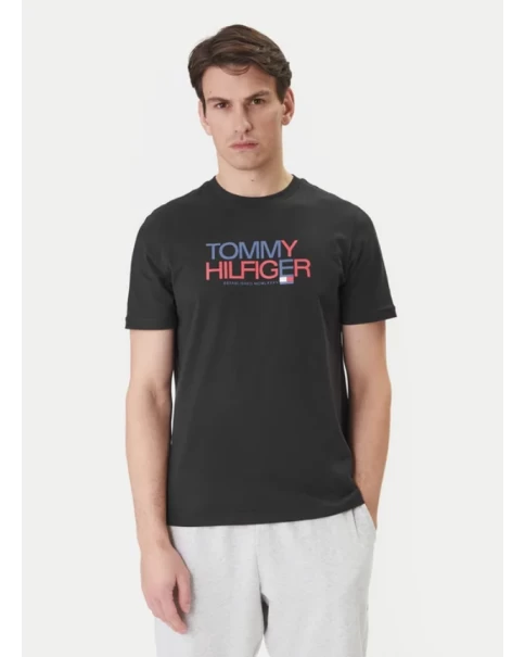 Ανδρικό T-Shirt Tommy Hilfiger MW0MW42369 Pink T-SHIRTS Ανδρικό T-Shirt Tommy Hilfiger MW0MW42369 Pink T-SHIRTS