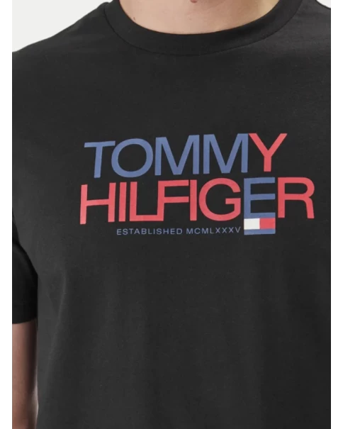 Ανδρικό T-Shirt Tommy Hilfiger MW0MW42369 Pink T-SHIRTS Ανδρικό T-Shirt Tommy Hilfiger MW0MW42369 Pink T-SHIRTS