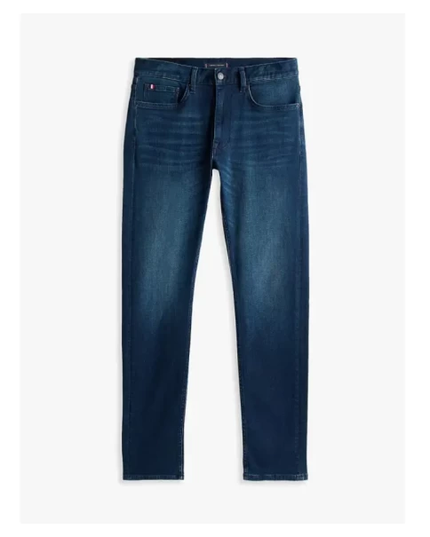 Ανδρικό Jean Παντελόνι Tommy Hilfiger Bleecker MW0MW39042 Deep Blue TH FLEX