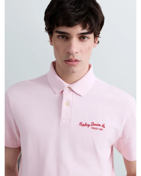 Ανδρική Μπλούζα με γιακά Replay M3432 22696G 062