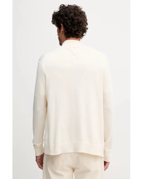 Ανδρική Ζακέτα Πλεκτή Tommy Hilfiger MW0MW36517 Ivory CARDIGANS Ανδρική Ζακέτα Πλεκτή Tommy Hilfiger MW0MW36517 Ivory CARDIGANS