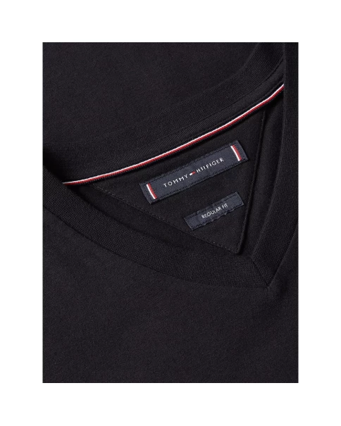 Ανδρική Μπλούζα με V Tommy Hilfiger MW0MW39249 T-SHIRTS