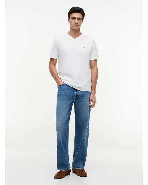 Ανδρική Μπλούζα με V Tommy Hilfiger MW0MW39249 T-SHIRTS