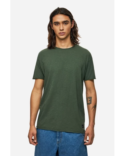 Ανδρική Μπλούζα Dirty Laundry Relaxed Sleeves DLMT000637 Vintage Grey and Khaki T-SHIRTS Ανδρική Μπλούζα Dirty Laundry Relaxed Sleeves DLMT000637 Vintage Grey and Khaki T-SHIRTS
