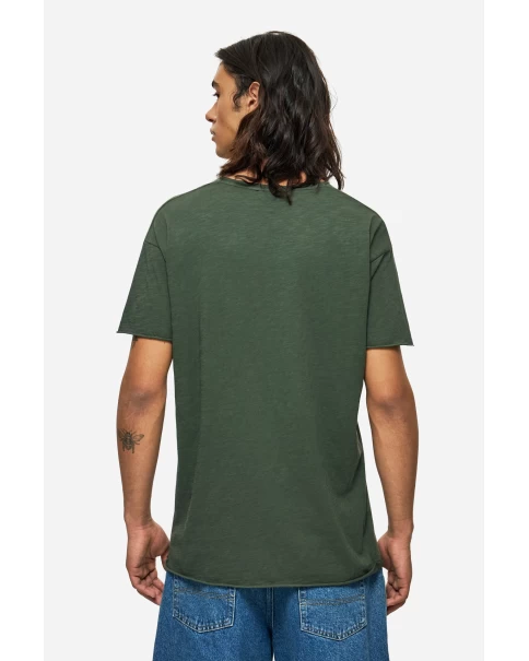 Ανδρική Μπλούζα Dirty Laundry Relaxed Sleeves DLMT000637 Vintage Grey and Khaki T-SHIRTS Ανδρική Μπλούζα Dirty Laundry Relaxed Sleeves DLMT000637 Vintage Grey and Khaki T-SHIRTS
