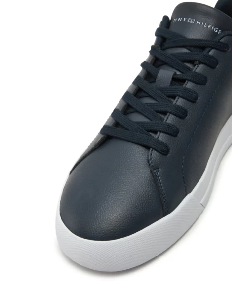 Ανδρικά Μπλέ Δερμάτινα SneakersTommy Hilfiger FM0FM05367 CASUAL-SNEAKERS Ανδρικά Μπλέ Δερμάτινα SneakersTommy Hilfiger FM0FM05367 CASUAL-SNEAKERS