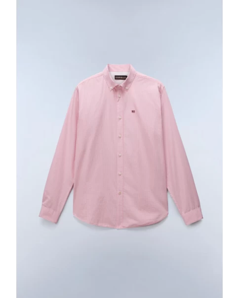 Ανδρικό Πουκάμισο Napapijri G-Terra NP0A4IDGCHP LONG SLEEVE SHIRTS Ανδρικό Πουκάμισο Napapijri G-Terra NP0A4IDGCHP LONG SLEEVE SHIRTS