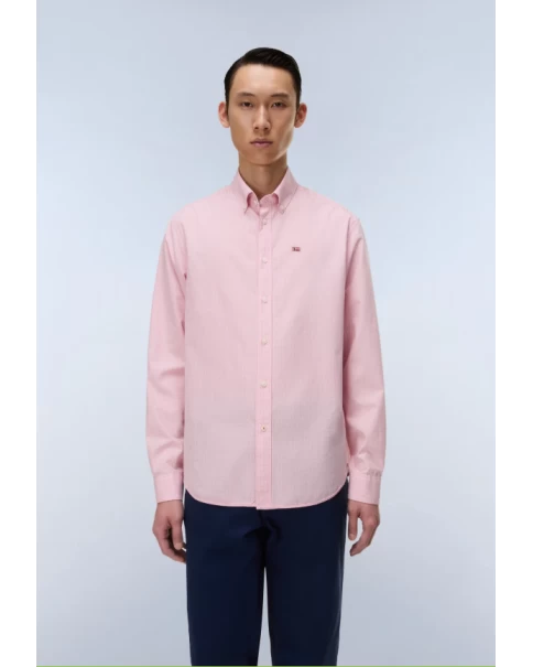 Ανδρικό Πουκάμισο Napapijri G-Terra NP0A4IDGCHP LONG SLEEVE SHIRTS Ανδρικό Πουκάμισο Napapijri G-Terra NP0A4IDGCHP LONG SLEEVE SHIRTS
