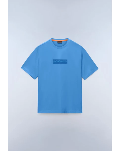 Ανδρικό T-shirt Napapijri BOX LOGO NP0A4IFLB9A1 T-SHIRTS