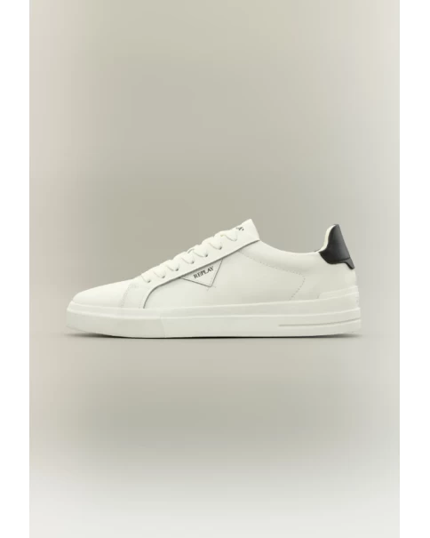 Ανδρικά Λευκά Παπούτσια Replay Evan Class GMZ7D0001L CASUAL-SNEAKERS