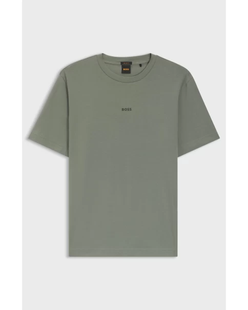 Ανδρικό T-shirt BOSS TChup 50473278 077 Open Grey T-SHIRTS Ανδρικό T-shirt BOSS TChup 50473278 077 Open Grey T-SHIRTS