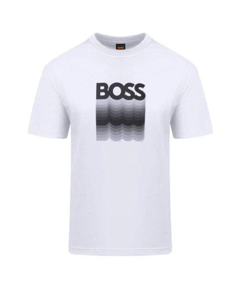 Ανδρικό T-shirt BOSS Te_Insignia 50556009 T-SHIRTS Ανδρικό T-shirt BOSS Te_Insignia 50556009 T-SHIRTS