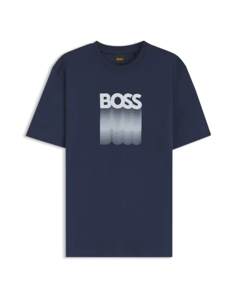Ανδρικό T-shirt BOSS Te_Insignia 50556009 T-SHIRTS Ανδρικό T-shirt BOSS Te_Insignia 50556009 T-SHIRTS