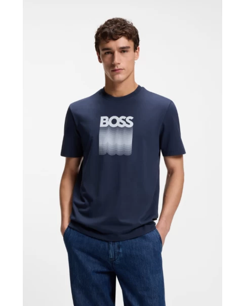 Ανδρικό T-shirt BOSS Te_Insignia 50556009 Ανδρικό T-shirt BOSS Te_Insignia 50556009
