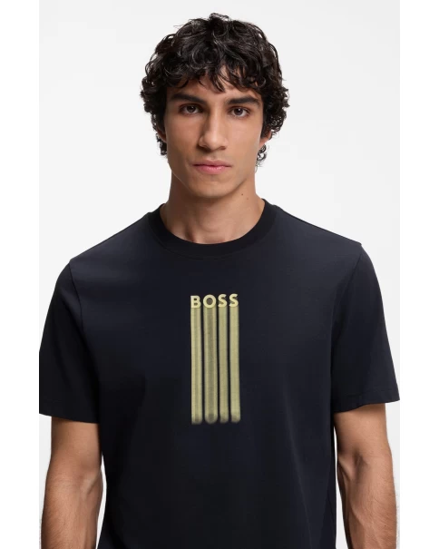 Ανδρικό T-shirt BOSS Te_Bass 50561850 404 Ανδρικό T-shirt BOSS Te_Bass 50561850 404