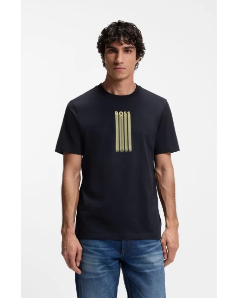 Ανδρικό T-shirt BOSS Te_Bass 50561850 404 T-SHIRTS