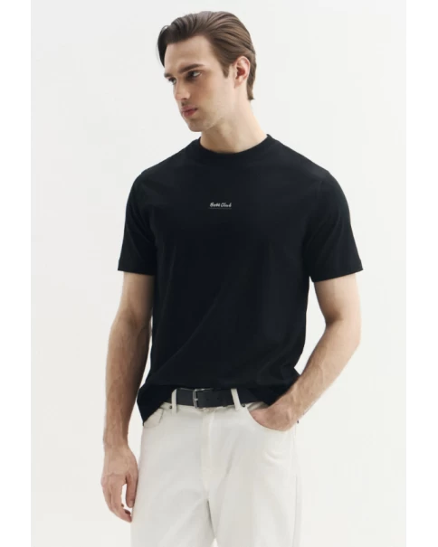 Ανδρικό T-shirt BOSS Te_BossClub 50556033 001 T-SHIRTS Ανδρικό T-shirt BOSS Te_BossClub 50556033 001 T-SHIRTS