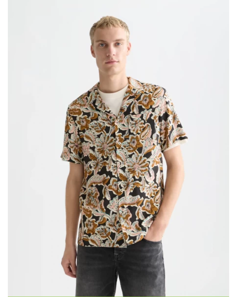 Ανδρικό Πουκάμισο Print SCOTCH & SODA 183059 210 Ανδρικό Πουκάμισο Print SCOTCH & SODA 183059 210