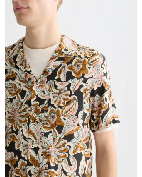 Ανδρικό Πουκάμισο Print SCOTCH & SODA 183059 210 SHORT SLEEVE SHIRTS Ανδρικό Πουκάμισο Print SCOTCH & SODA 183059 210 SHORT SLEEVE SHIRTS