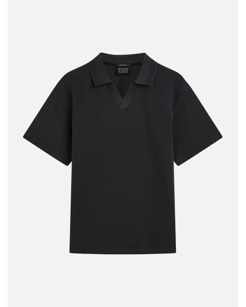 Ανδρική Μπλούζα με γιακά και V Scotch & Soda 182267 001 ΜΠΛΟΥΖΕΣ POLO