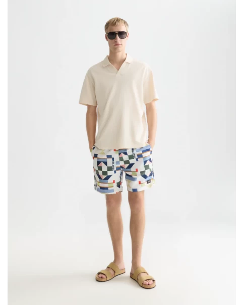 Ανδρική Μπλούζα με γιακά και V Scotch & Soda 182267 001 ΜΠΛΟΥΖΕΣ POLO
