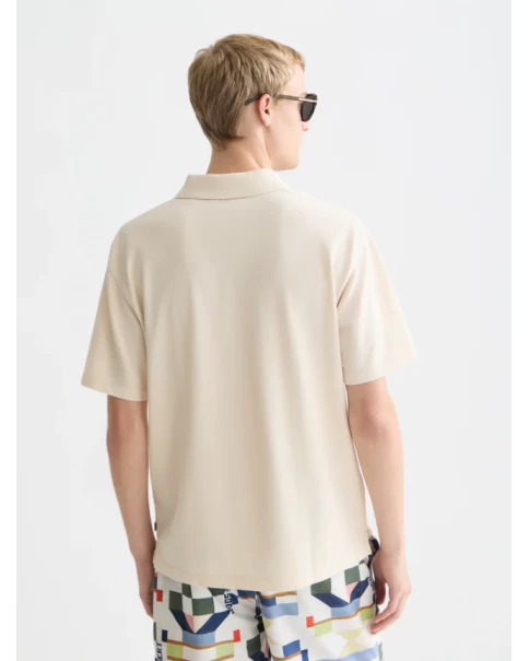 Ανδρική Μπλούζα με γιακά και V Scotch & Soda 182267 001 ΜΠΛΟΥΖΕΣ POLO