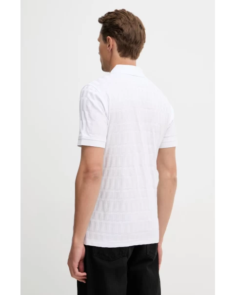 Ανδρική Λευκή Πόλο Μπλούζα με φερμουάρ Karl Lagerfeld 745008 562203 ΜΠΛΟΥΖΕΣ POLO Ανδρική Λευκή Πόλο Μπλούζα με φερμουάρ Karl Lagerfeld 745008 562203 ΜΠΛΟΥΖΕΣ POLO