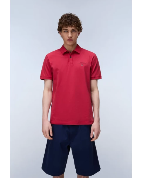 Ανδρική Μπλούζα με γιακά Napapijri Elbas NP0A4GDLRAQ1 POLO T-SHIRTS Ανδρική Μπλούζα με γιακά Napapijri Elbas NP0A4GDLRAQ1 POLO T-SHIRTS