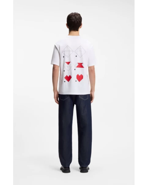Ανδρικό T-shirt HUGO Dalentin 50553429 T-SHIRTS