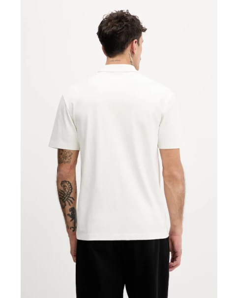 Ανδρική Μπλούζα Interlock-cotton με γιακά HUGO Deabono_D 50517638 POLO T-SHIRTS Ανδρική Μπλούζα Interlock-cotton με γιακά HUGO Deabono_D 50517638 POLO T-SHIRTS