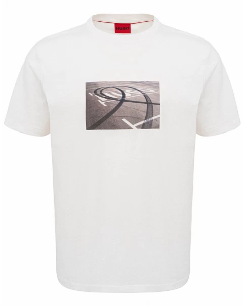 Ανδρικό T-shirt HUGO Dostino 50557674 102 Ανδρικό T-shirt HUGO Dostino 50557674 102