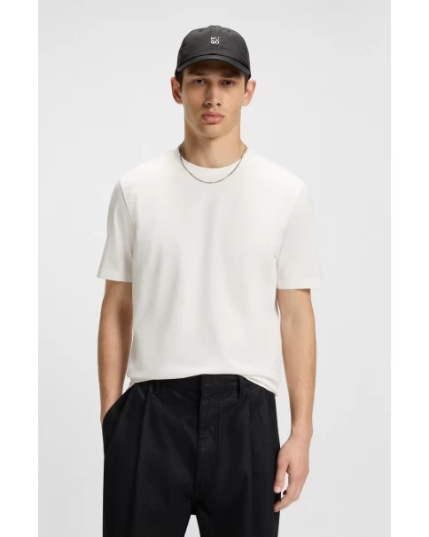 Ανδρικό T-shirt HUGO Dimerstee 50542969 mercerised cotton T-SHIRTS