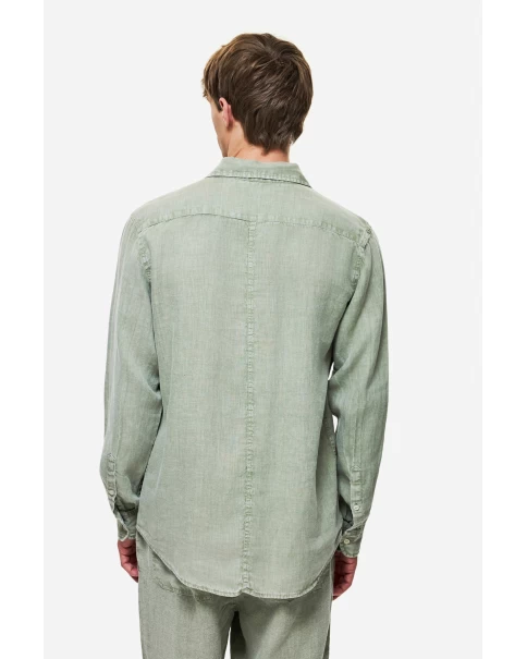 Ανδρικό Πουκάμισο Dirty Laundry Linen Shirt DLMS000134 LONG SLEEVE SHIRTS Ανδρικό Πουκάμισο Dirty Laundry Linen Shirt DLMS000134 LONG SLEEVE SHIRTS