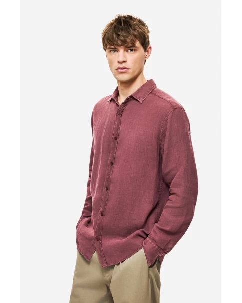 Ανδρικό Πουκάμισο Dirty Laundry Linen Shirt DLMS000134 LONG SLEEVE SHIRTS Ανδρικό Πουκάμισο Dirty Laundry Linen Shirt DLMS000134 LONG SLEEVE SHIRTS