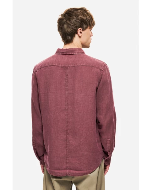 Ανδρικό Πουκάμισο Dirty Laundry Linen Shirt DLMS000134 LONG SLEEVE SHIRTS Ανδρικό Πουκάμισο Dirty Laundry Linen Shirt DLMS000134 LONG SLEEVE SHIRTS