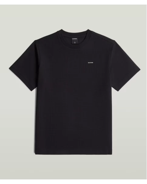 Άνδρικό Waffle Cotton T-shirt G-STAR D28609-E383-B444 T-SHIRTS