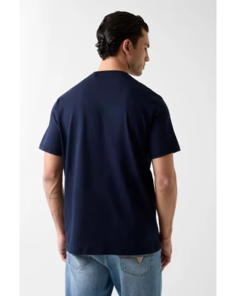 Ανδρικό T-shirt Guess Terry Logo M6RI23K8FQ4 T-SHIRTS Ανδρικό T-shirt Guess Terry Logo M6RI23K8FQ4 T-SHIRTS