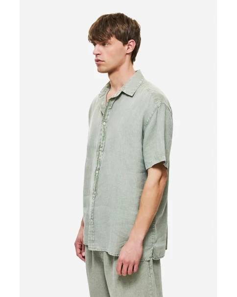 Ανδρικό Πουκάμισο Dirty Laundry Linen Shirt DLMS000153 SHORT SLEEVE SHIRTS Ανδρικό Πουκάμισο Dirty Laundry Linen Shirt DLMS000153 SHORT SLEEVE SHIRTS