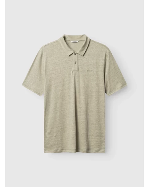 Ανδρική Λινή Μπλούζα με γιακά Gabba 12016